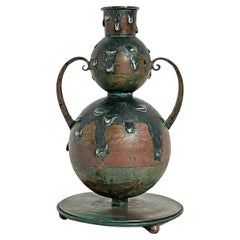 Candle Holder in Bronze, G. Åke Göteborg, ca 1920's