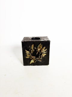 Portacandela in candela e ottone, Francia, 1970