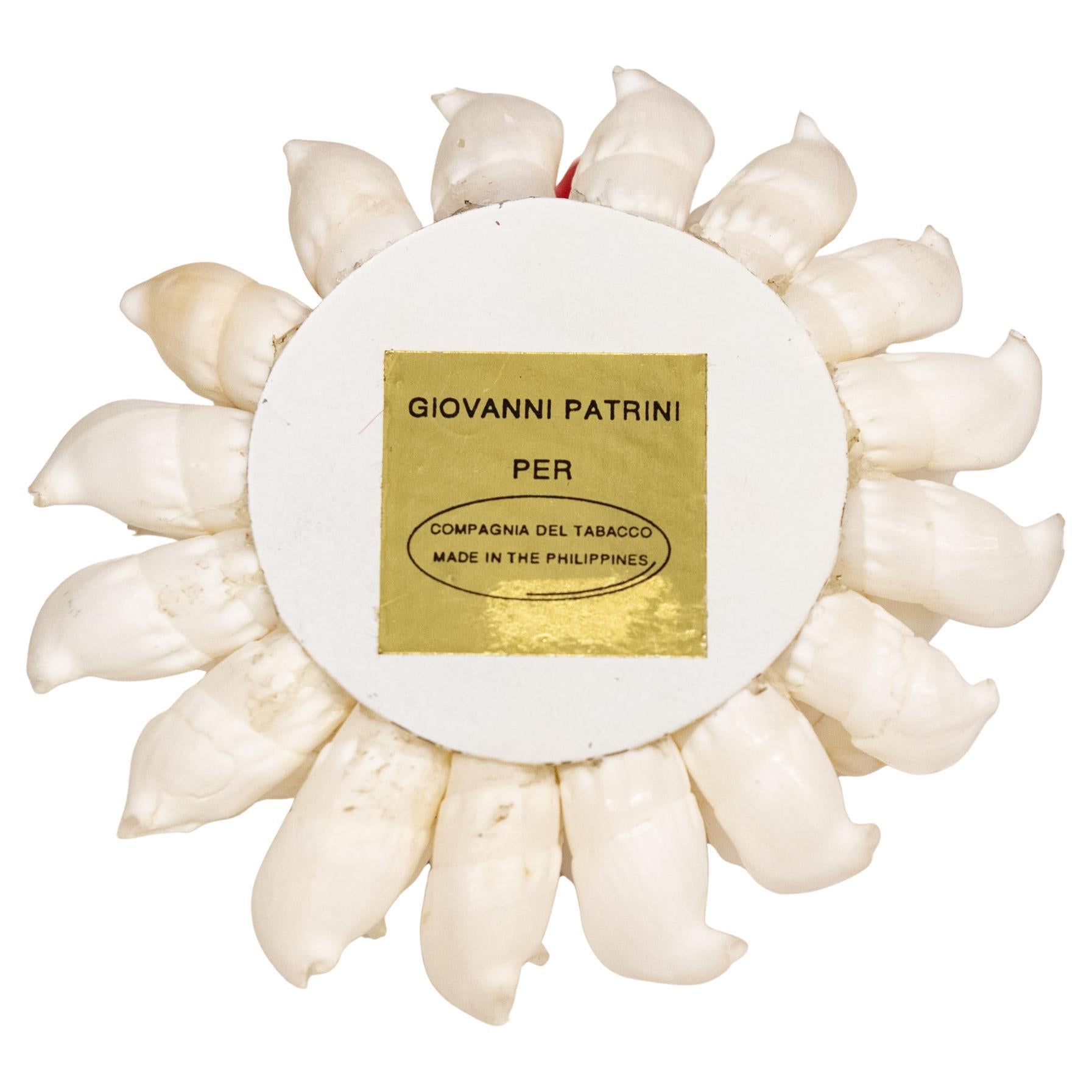Se vuoi, ci sono 4 portacandele con conchiglie. Il progettista era il famoso Giovanni Patrini. I gusci sono perfettamente incollati.
Il prezzo indicato è per ciascuno.