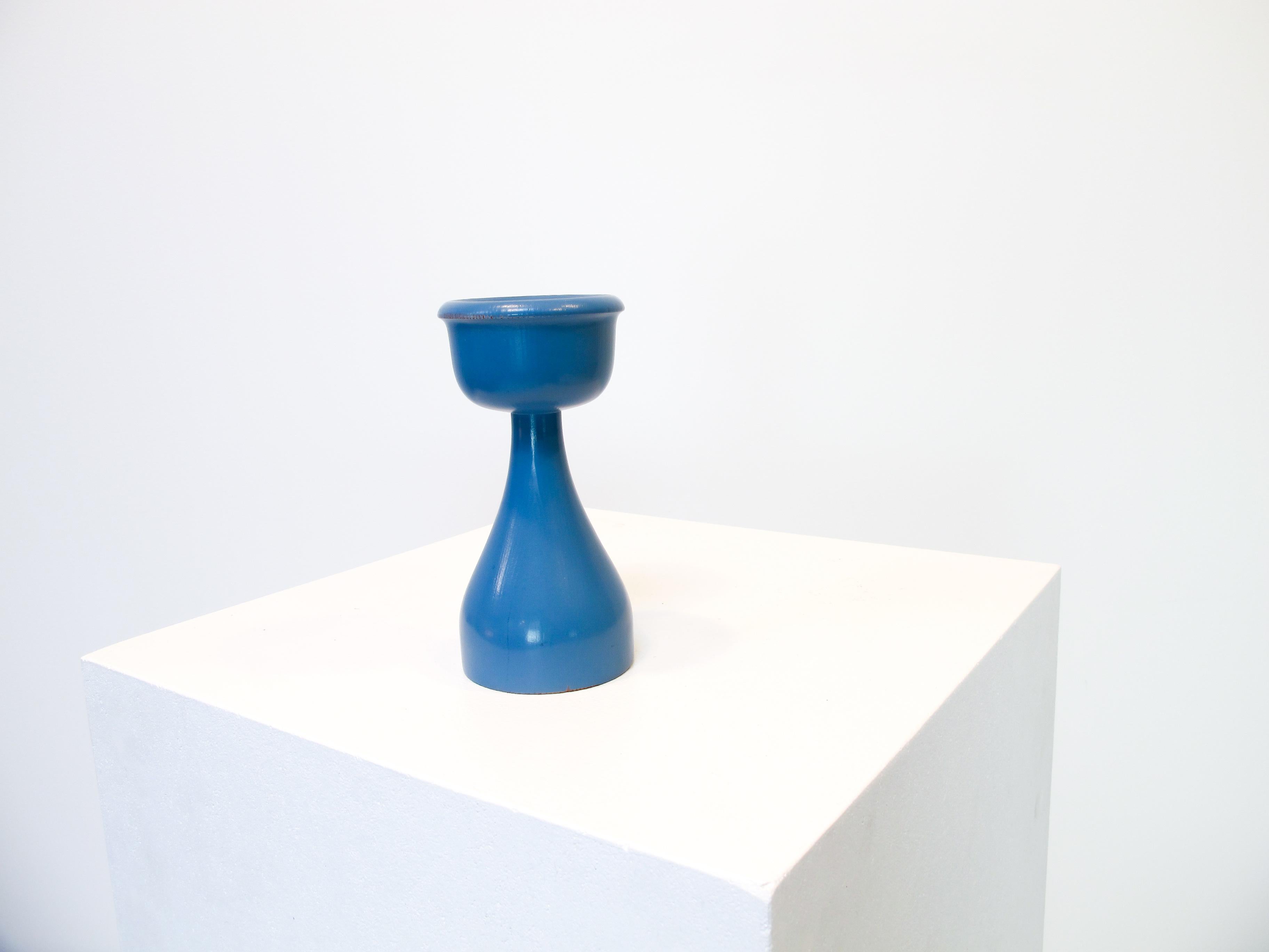 Swedish Erik Höglund candleholders for Boda Trä, 1960s, Set of 5 For Sale
