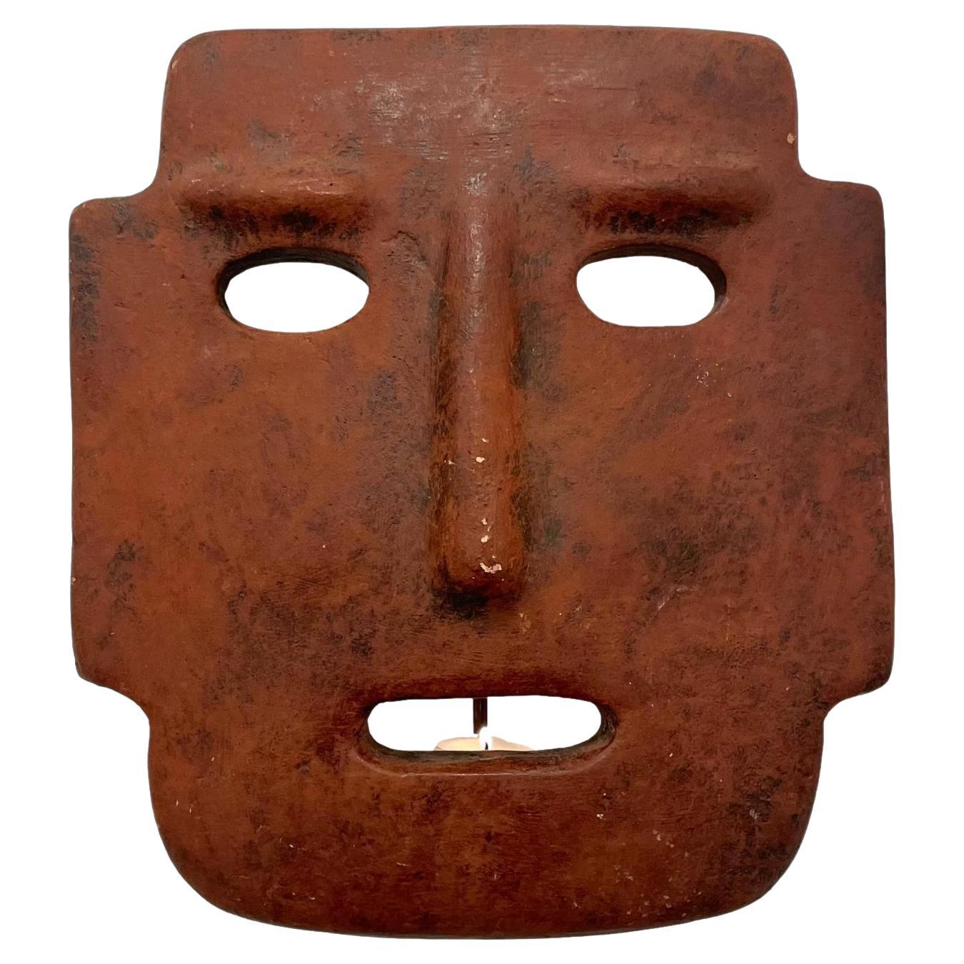 Kerzenbeleuchtete Maske Wandleuchter, 1960er Jahre Italien im Angebot