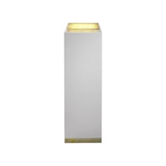 Candle Pedestal Contemporary and Customizable Piece in Lacquer by Luísa Peixoto