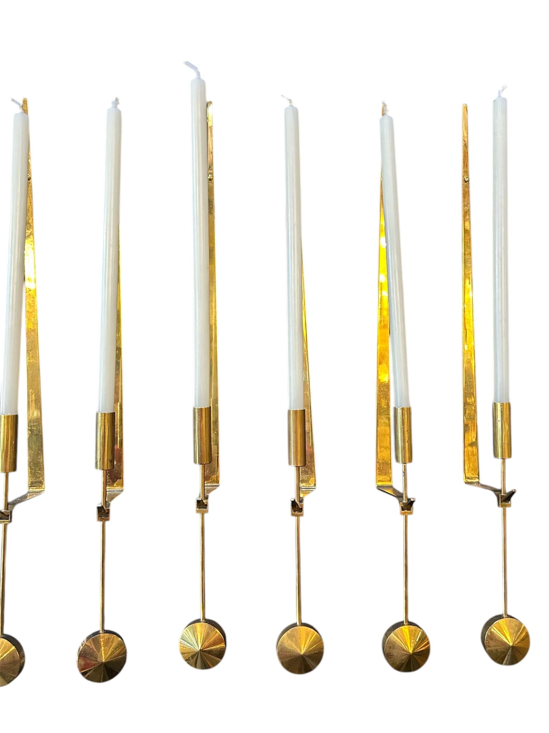 Candelabros de Pierre Forsell Años 60 Italiano en venta