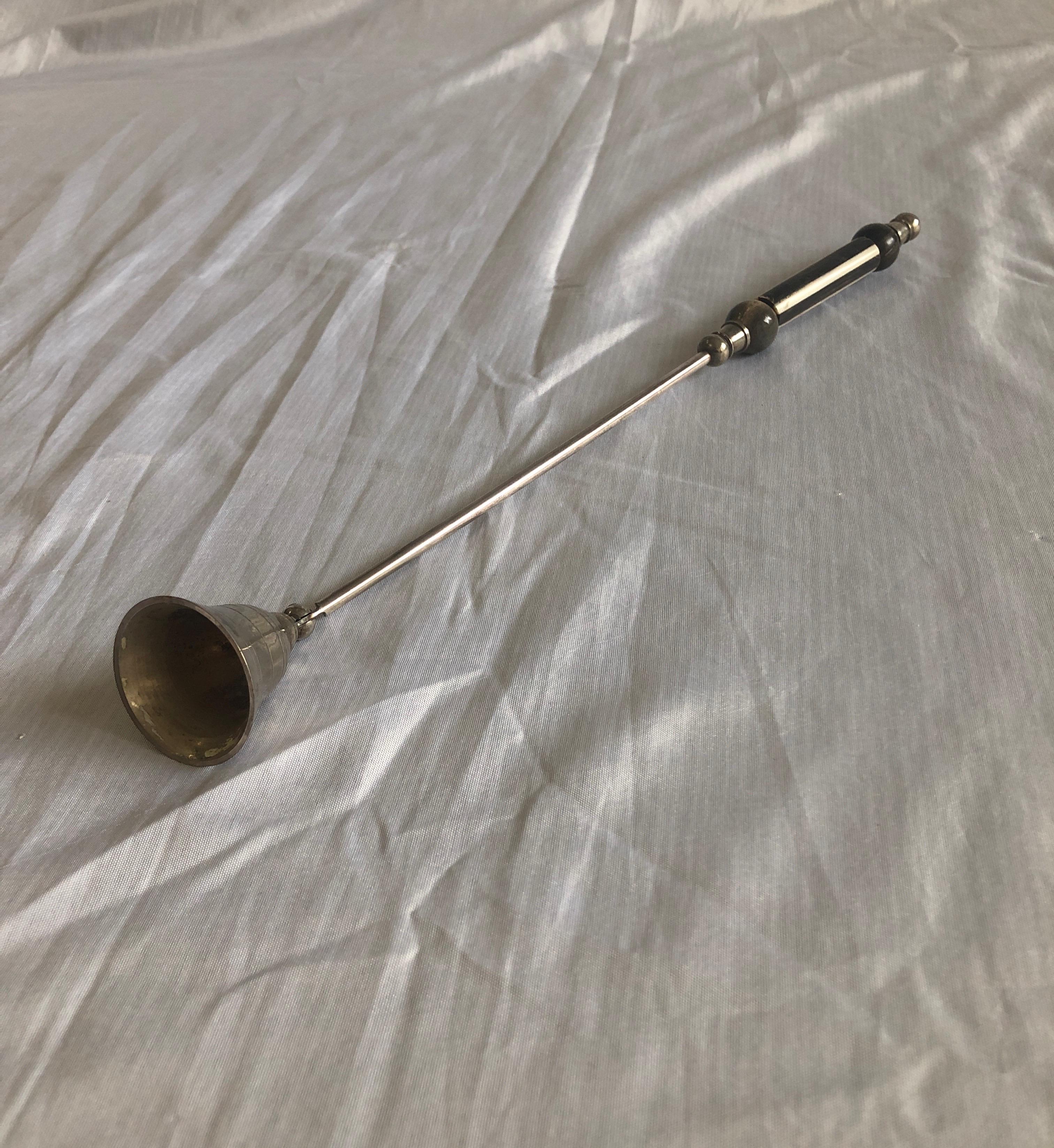 Indian Candle Snuffer with Faux Bone Handle Details