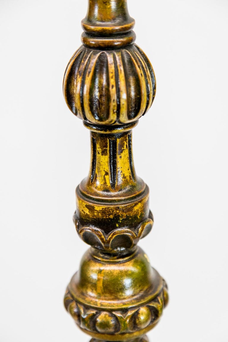 Candle Stand/Floor Lamp For Sale at 1stDibs lamp stand candles