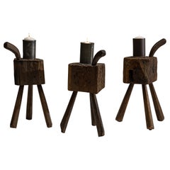 Candle Stands, France, Circa 1900