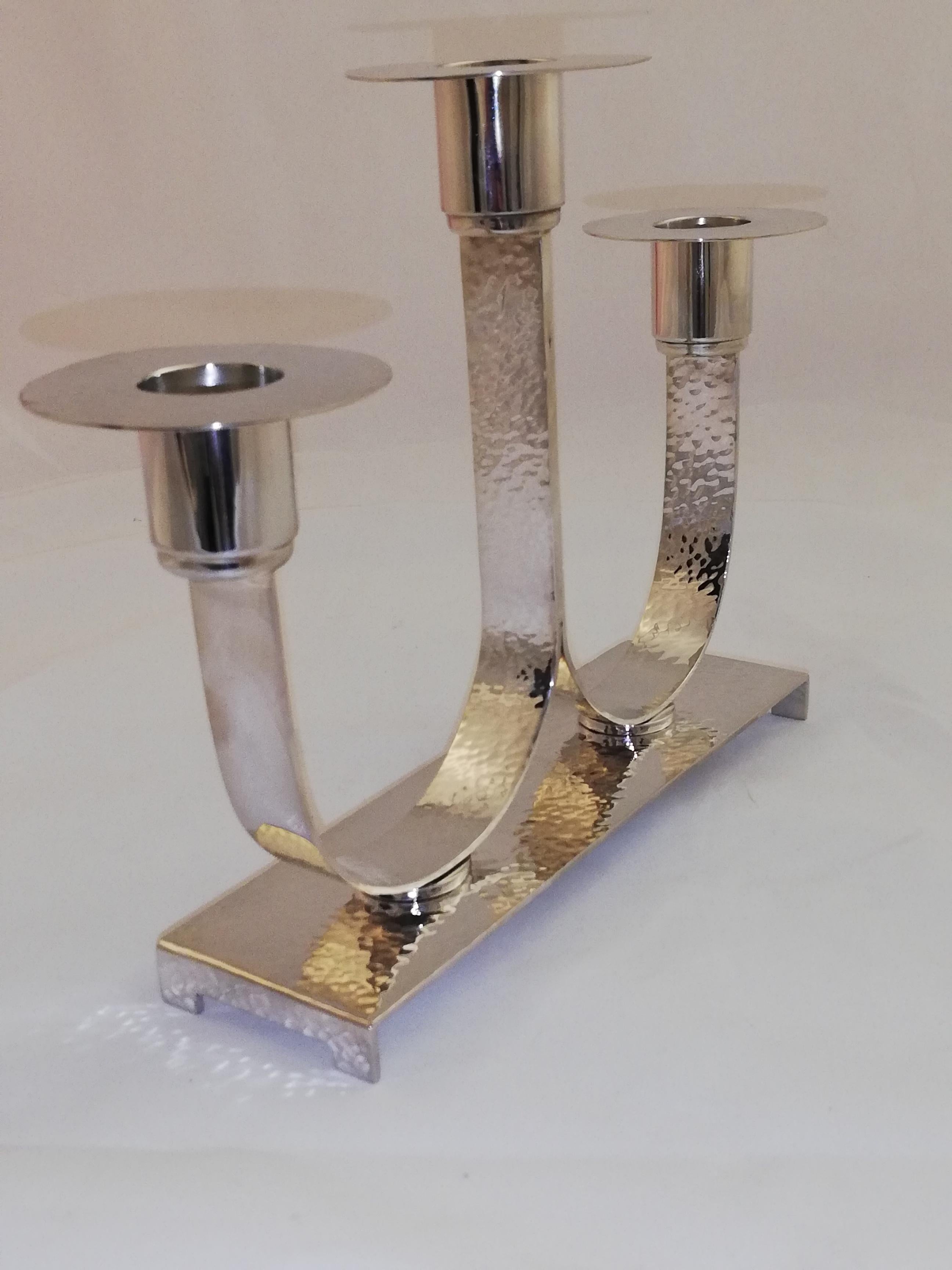 Vienna Secession Candlestick Holder For Sale