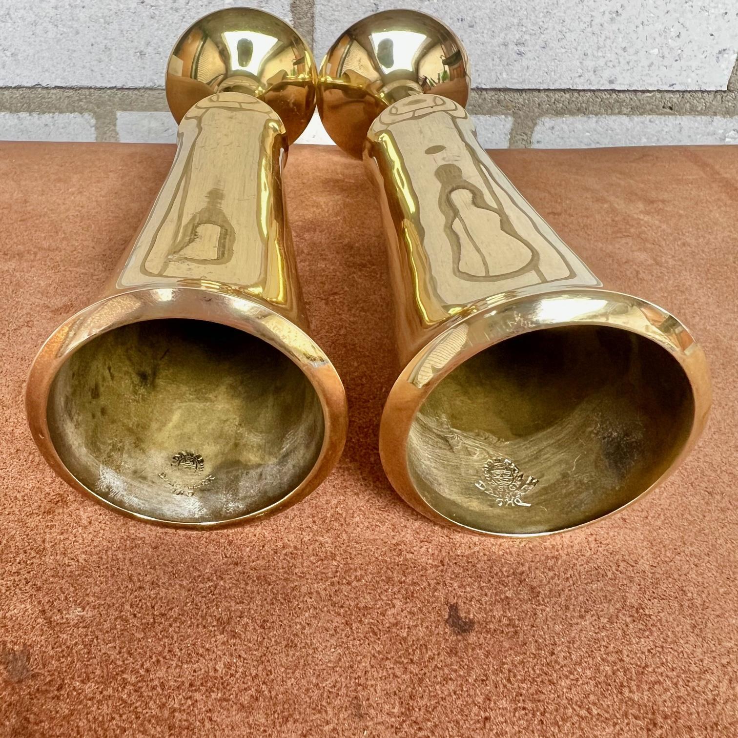 Bastoncini per candele in ottone di Jens Harald Quistgaard per Dansk Designs, anni '50 in vendita 1