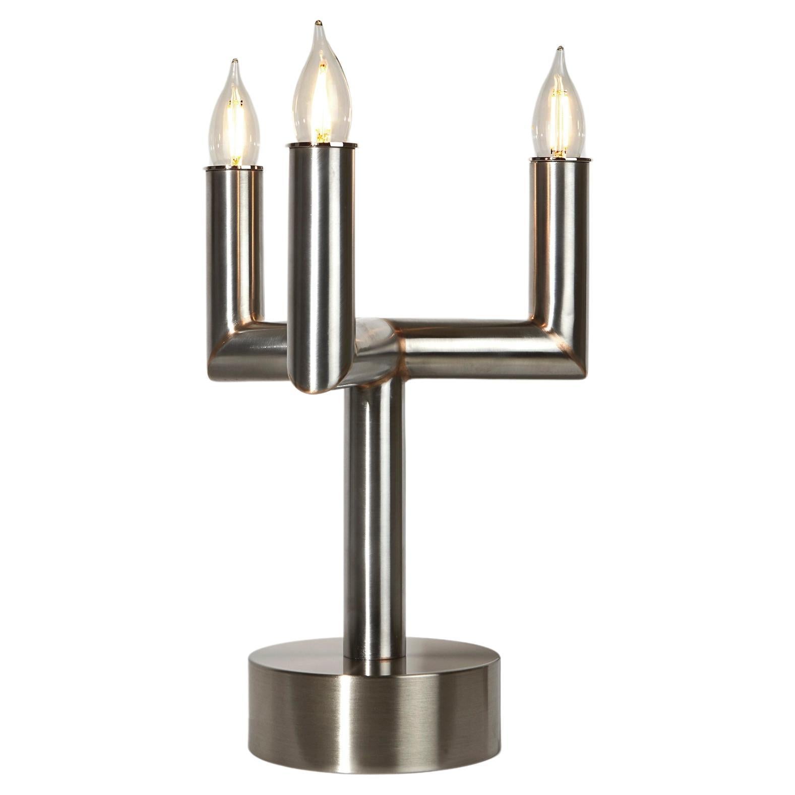 Candle Table Lamp For Sale