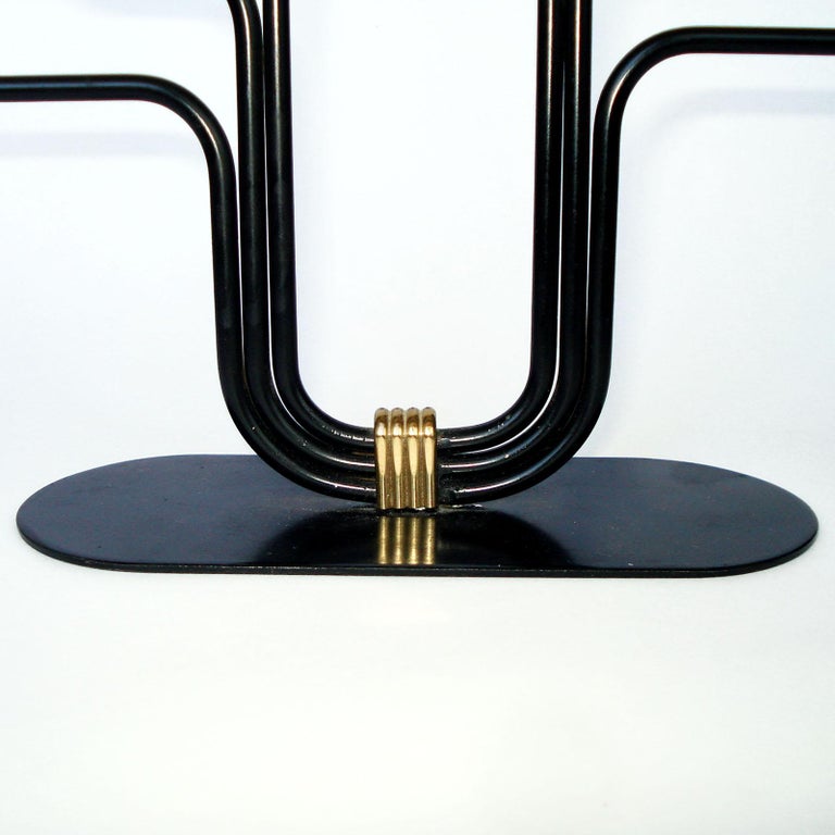 Mid-20th Century Candleholder by Gunnar Ander for Ystad Metall, Sweden For Sale