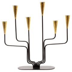 Candleholder by Gunnar Ander for Ystad Metall, Sweden