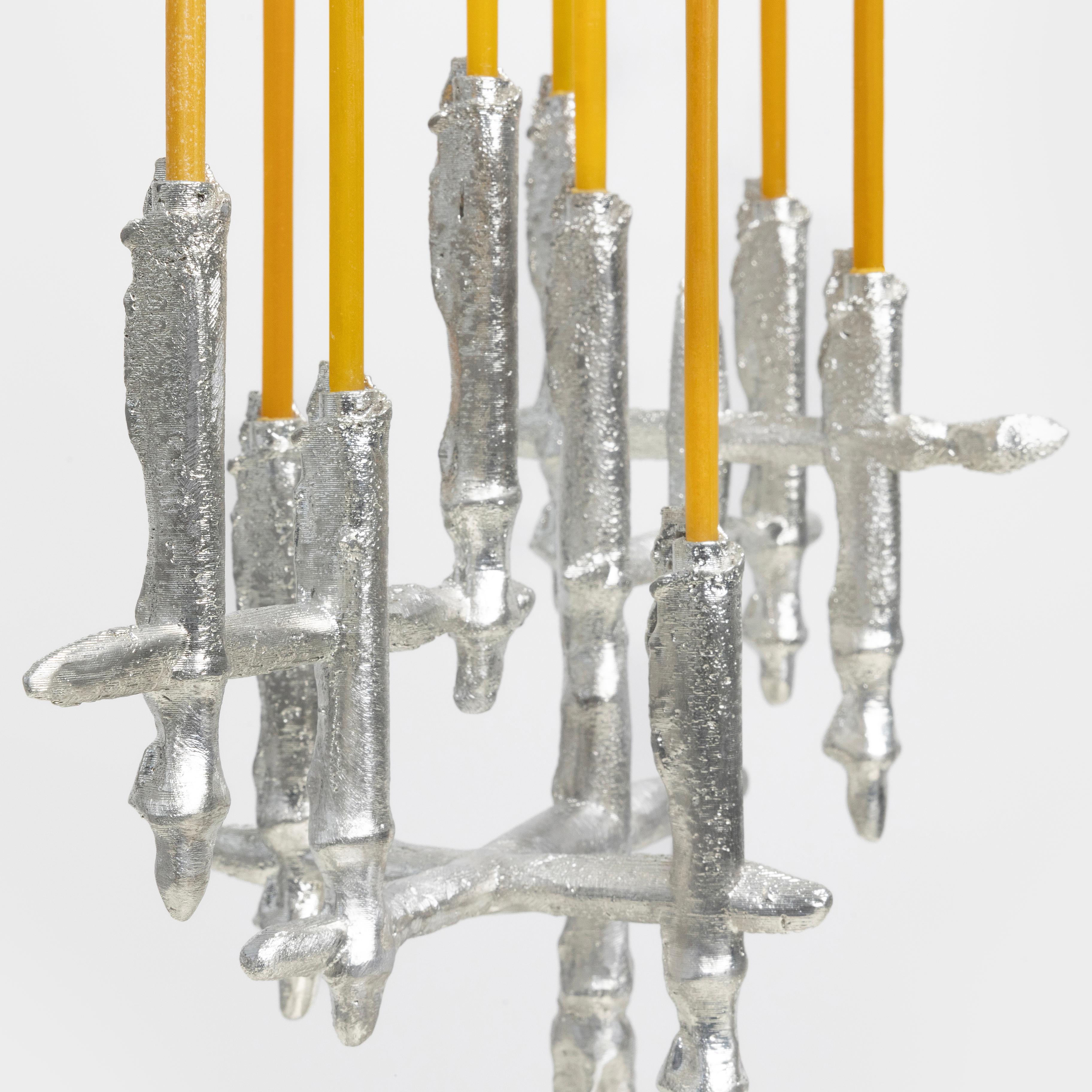 Lithuanian Candleholder by Vilius Dringelis For Sale