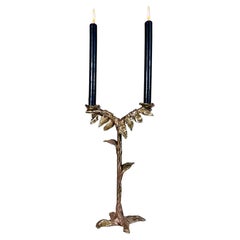 Candleholder “CANDELABRO DOUBLE” in Bronze by Cornelia Henze, 2021