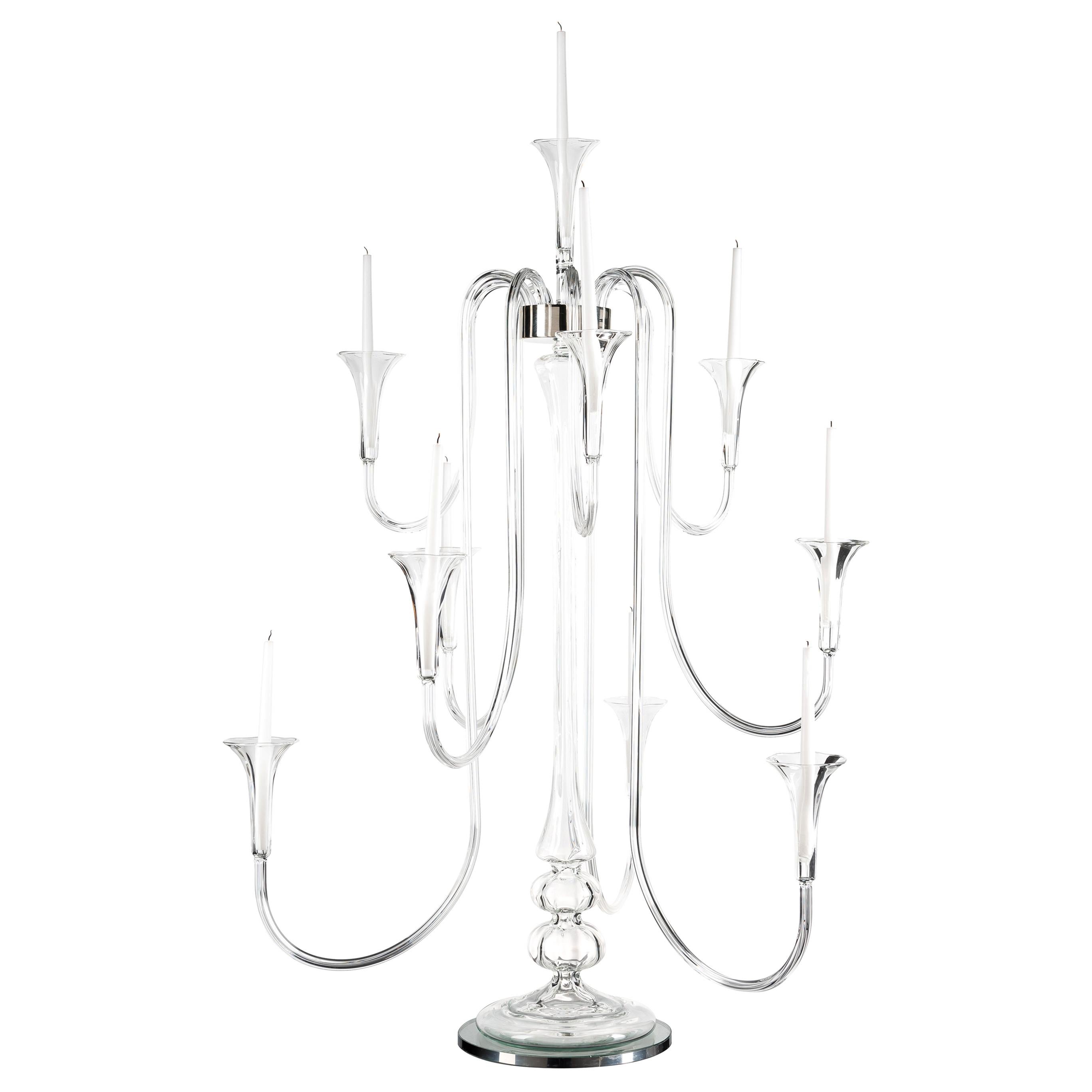 Candleholder Octopus, Pyrex, Italy For Sale