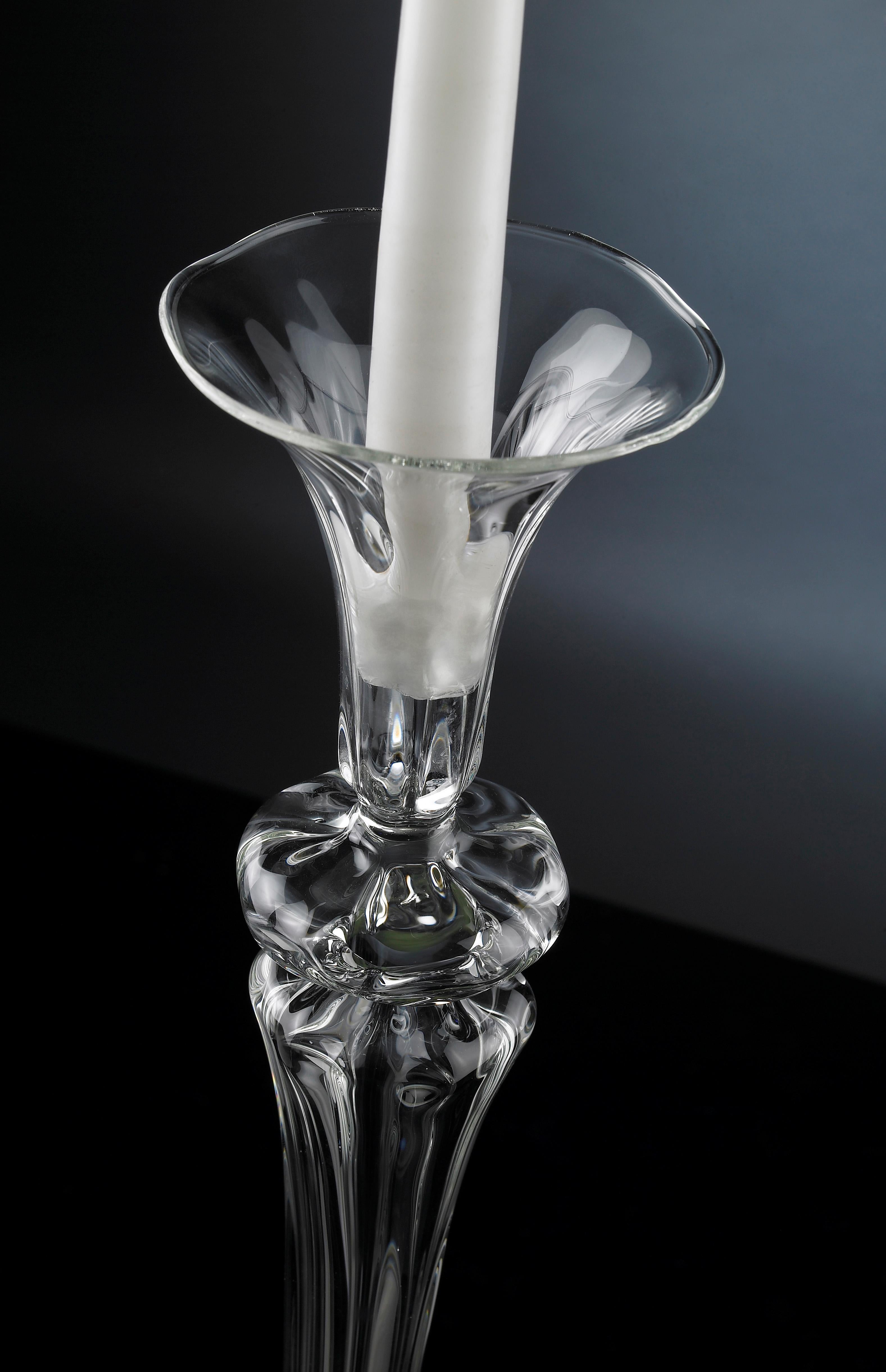 Modern Candleholder Royal Pyrex Medium, in Pyrex, Italy For Sale