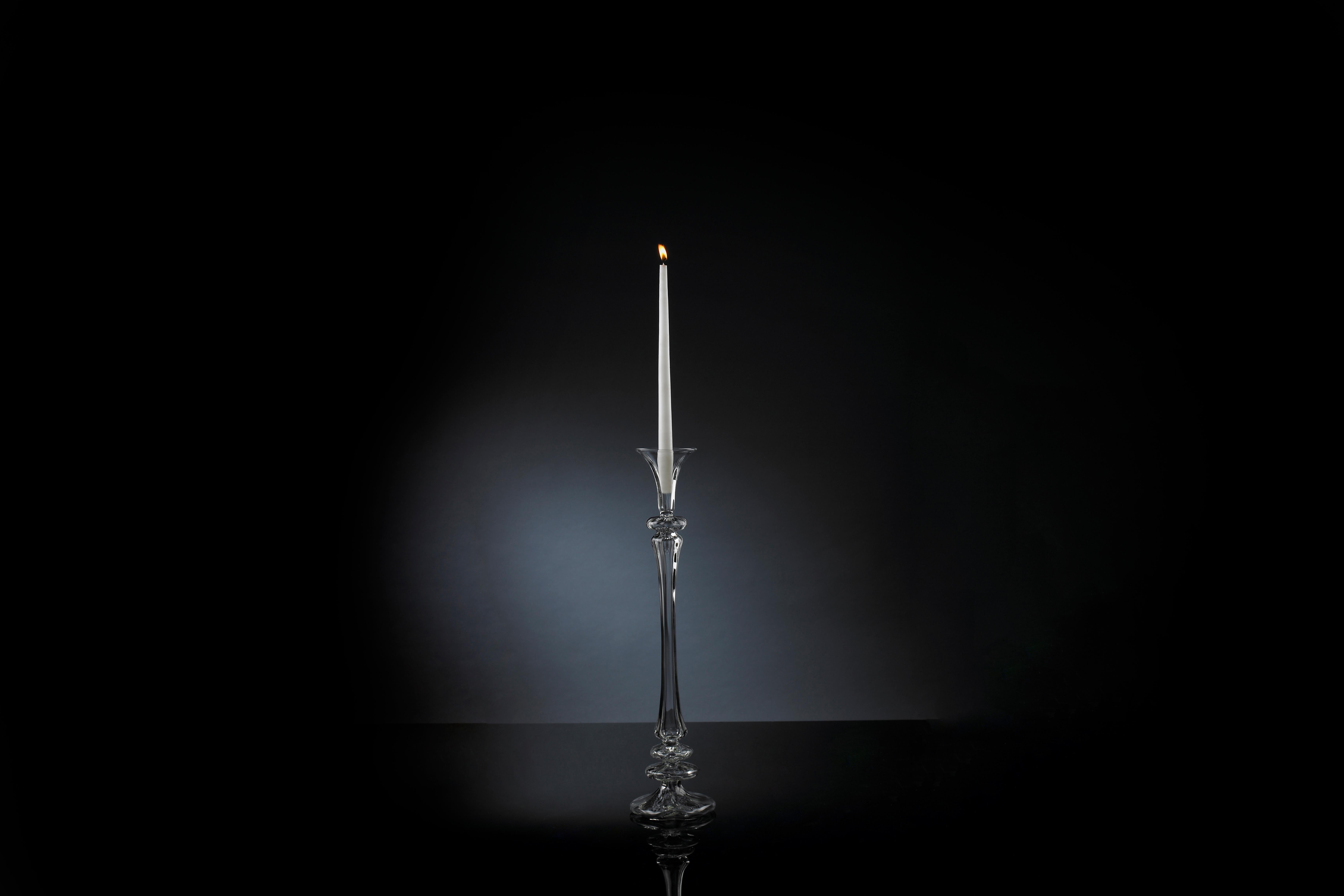 Kerzenhalter Royal Pyrex Klein:: aus Pyrex:: Italien (Moderne) im Angebot