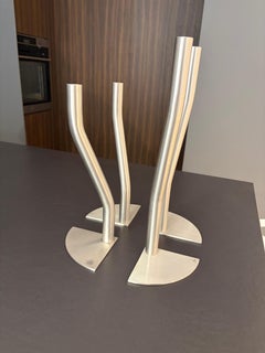 Candleholder Set Progetti People Design Maurizio Duranti - Stainless steel