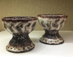 Candleholders by Guido Gambone
