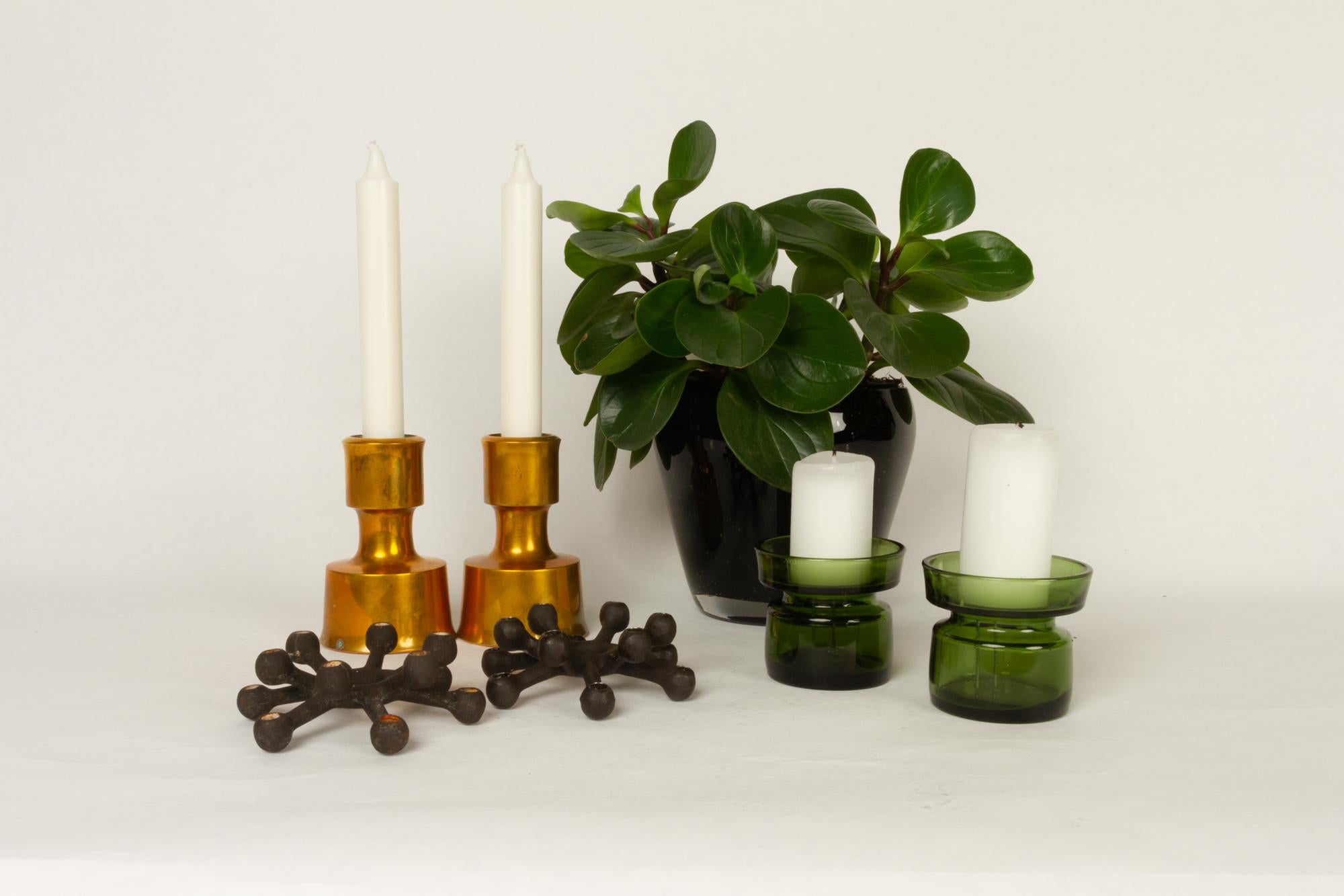 Set aus 4 Kerzenhaltern von Jens H. Quistgaard für Dansk Designs, 1960er Jahre im Angebot 4