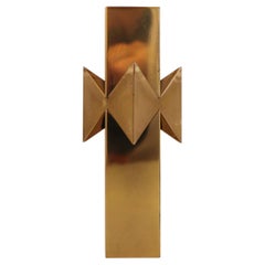 Vintage Candlestick Brass - Skultuna, Sweden - Pierre Forsell 1969
