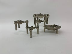 Kerzenständer von Fritz Nagel & Ceasar Stoffi und hergestellt von BMF 1960