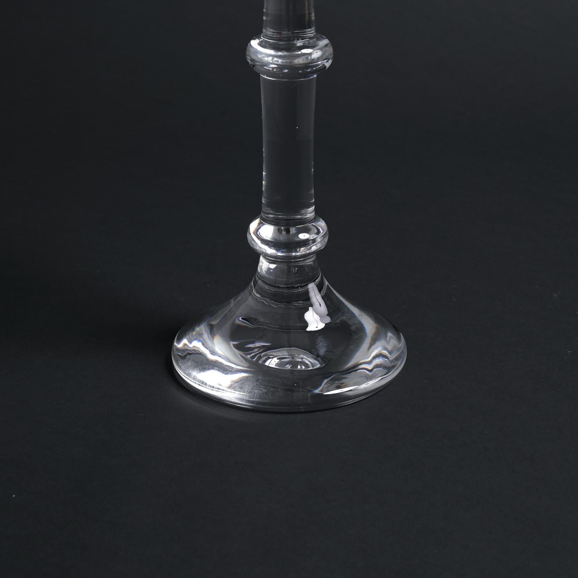 Vetro Candlestick by Ingo Maurer for Val St. Lambert in vendita