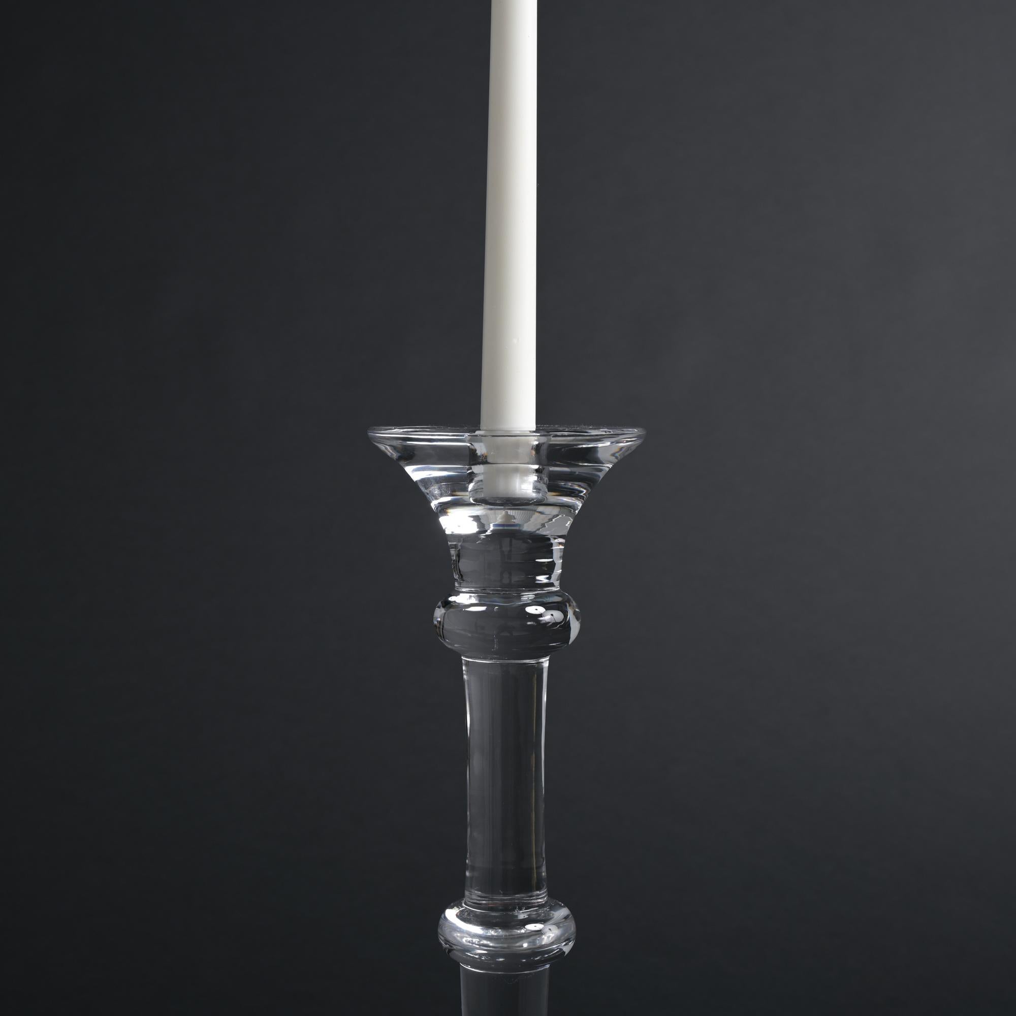 Candlestick by Ingo Maurer for Val St. Lambert in vendita 1