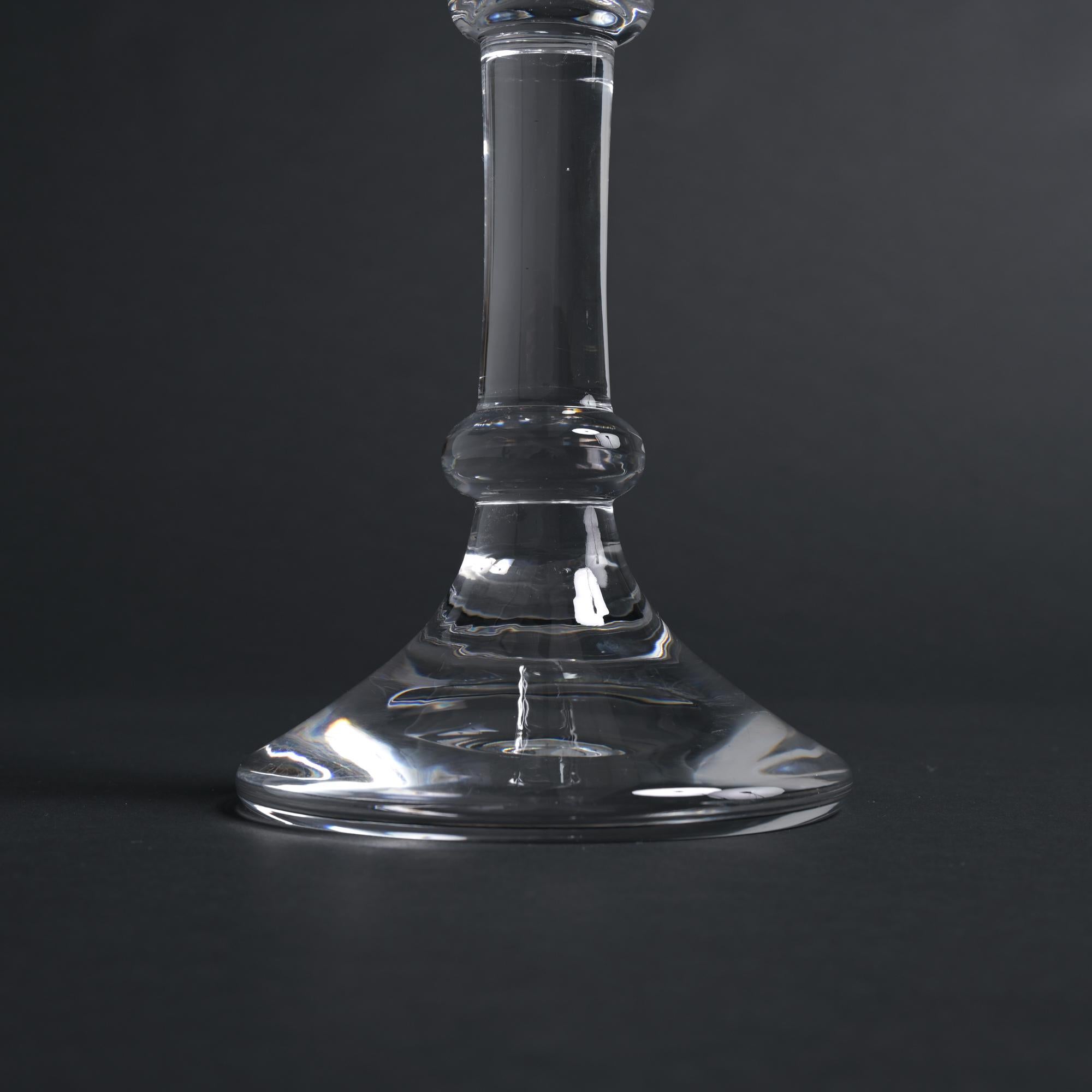 Candlestick by Ingo Maurer for Val St. Lambert in vendita 3