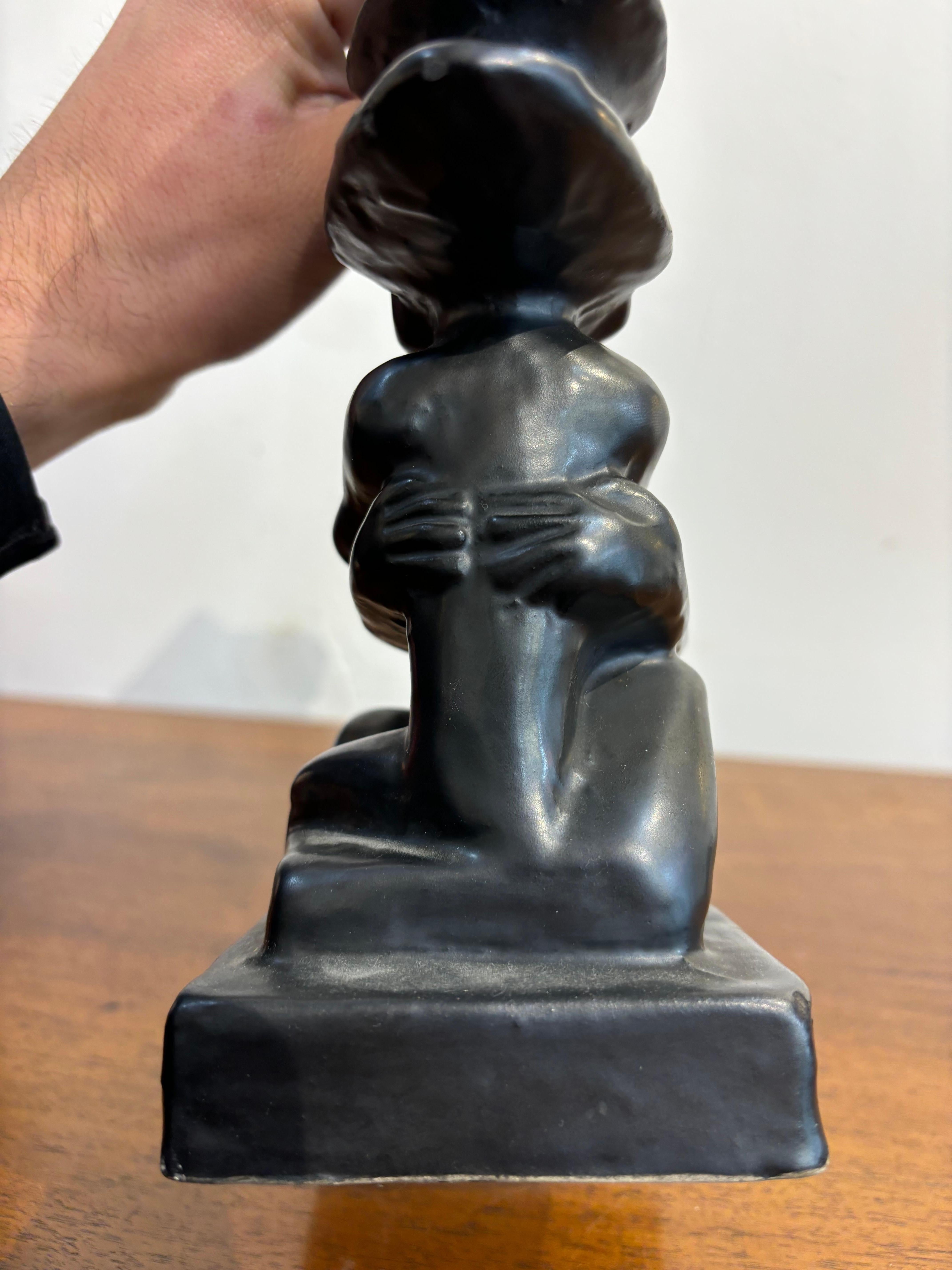 Candlestick by Jacques Sagan For Sale 8