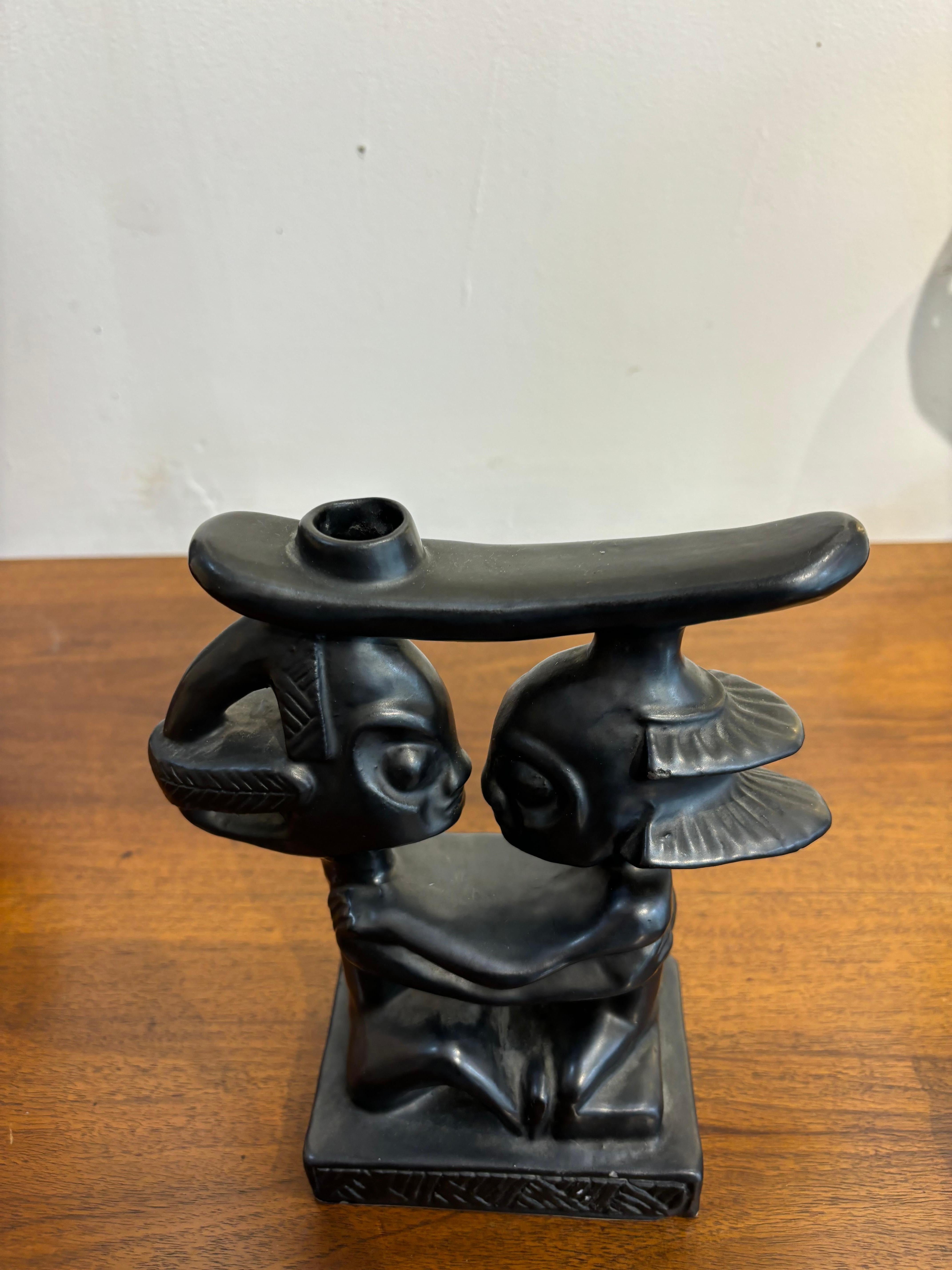 Candlestick by Jacques Sagan For Sale 2