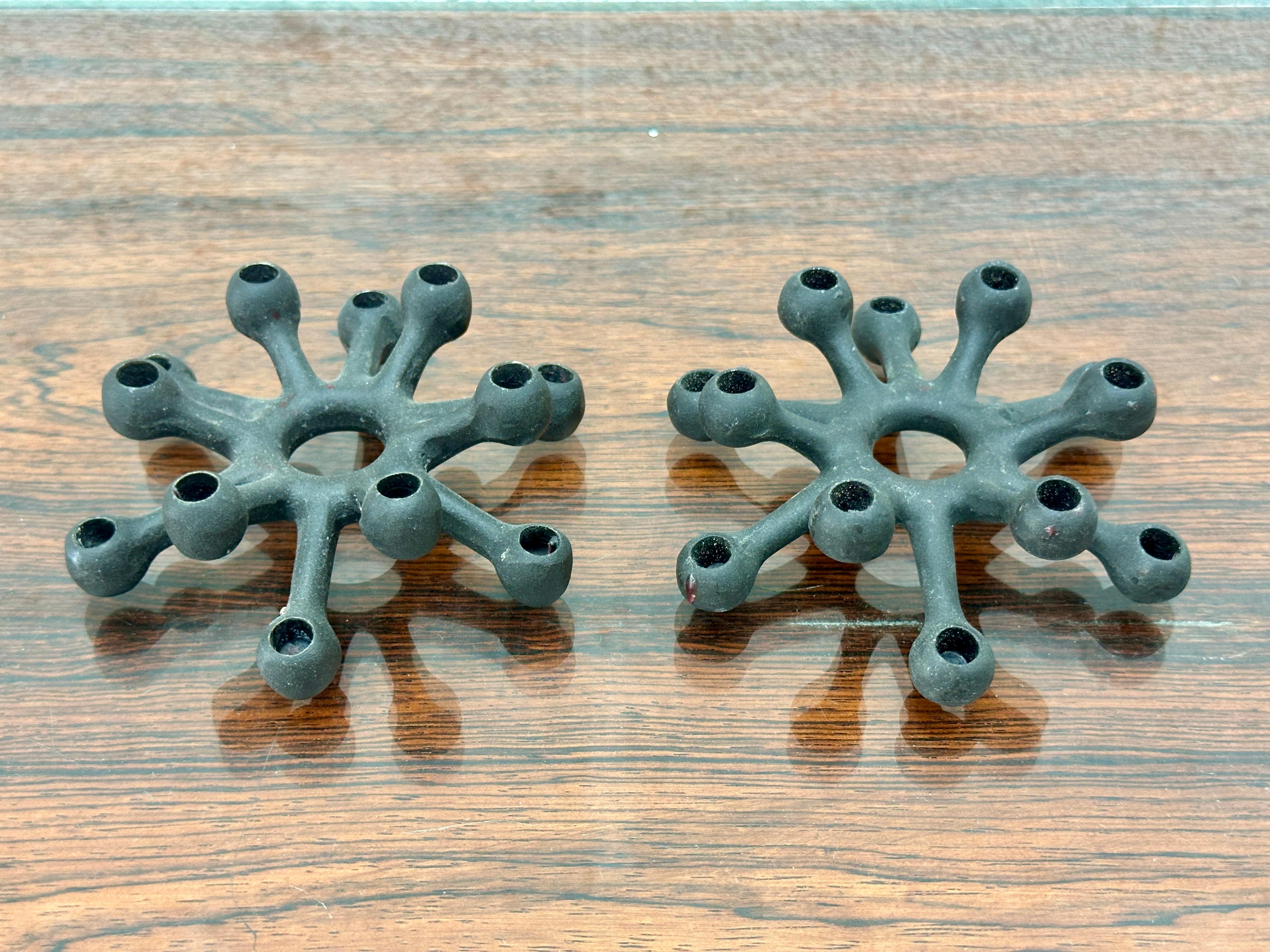 Danish Candlestick by Jens Quistgaard for DANSK Designs, 1962 made in Denmark For Sale
