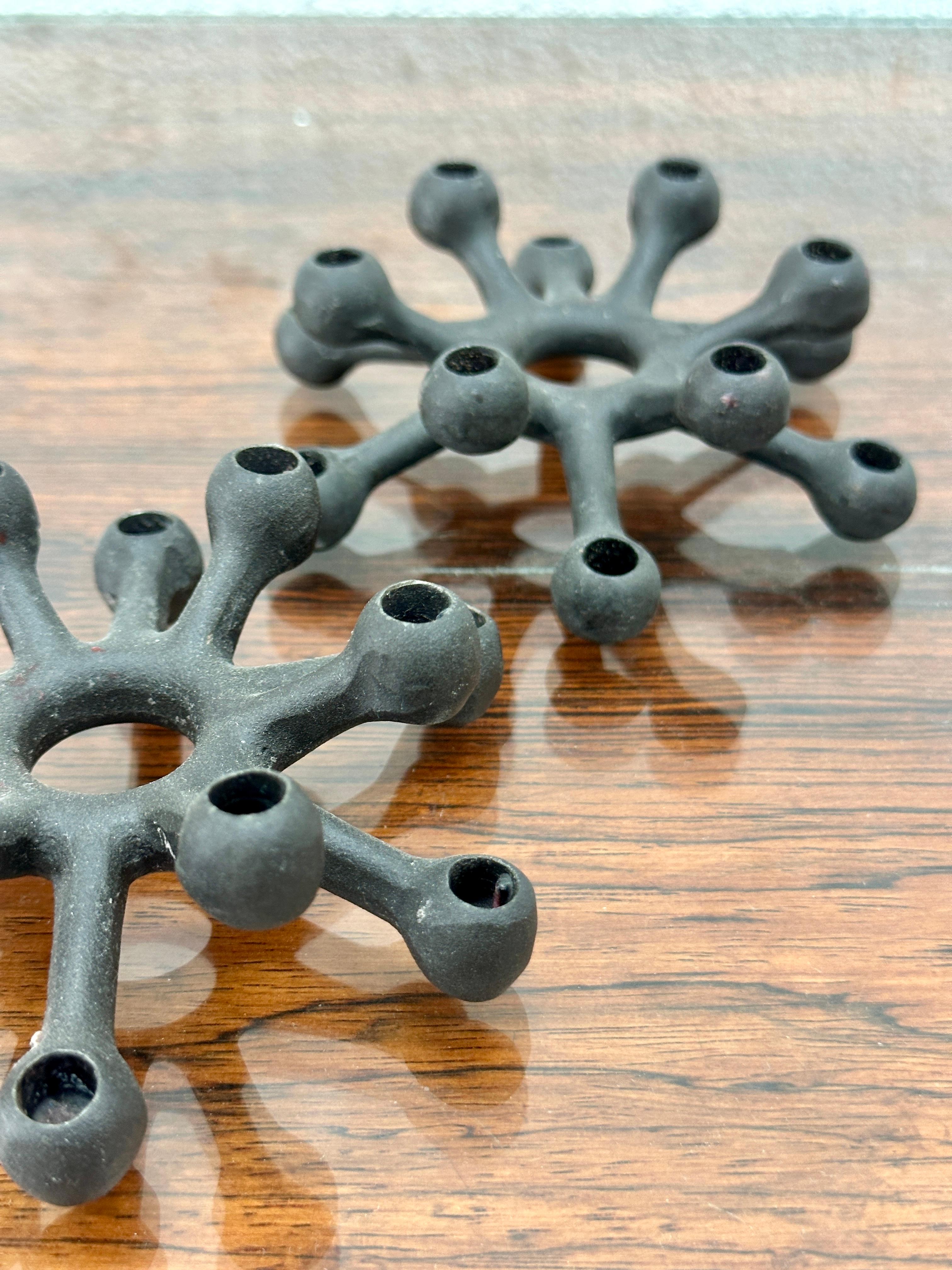 Candlestick by Jens Quistgaard for DANSK Designs, 1962 made in Denmark In Good Condition For Sale In Genève, GE