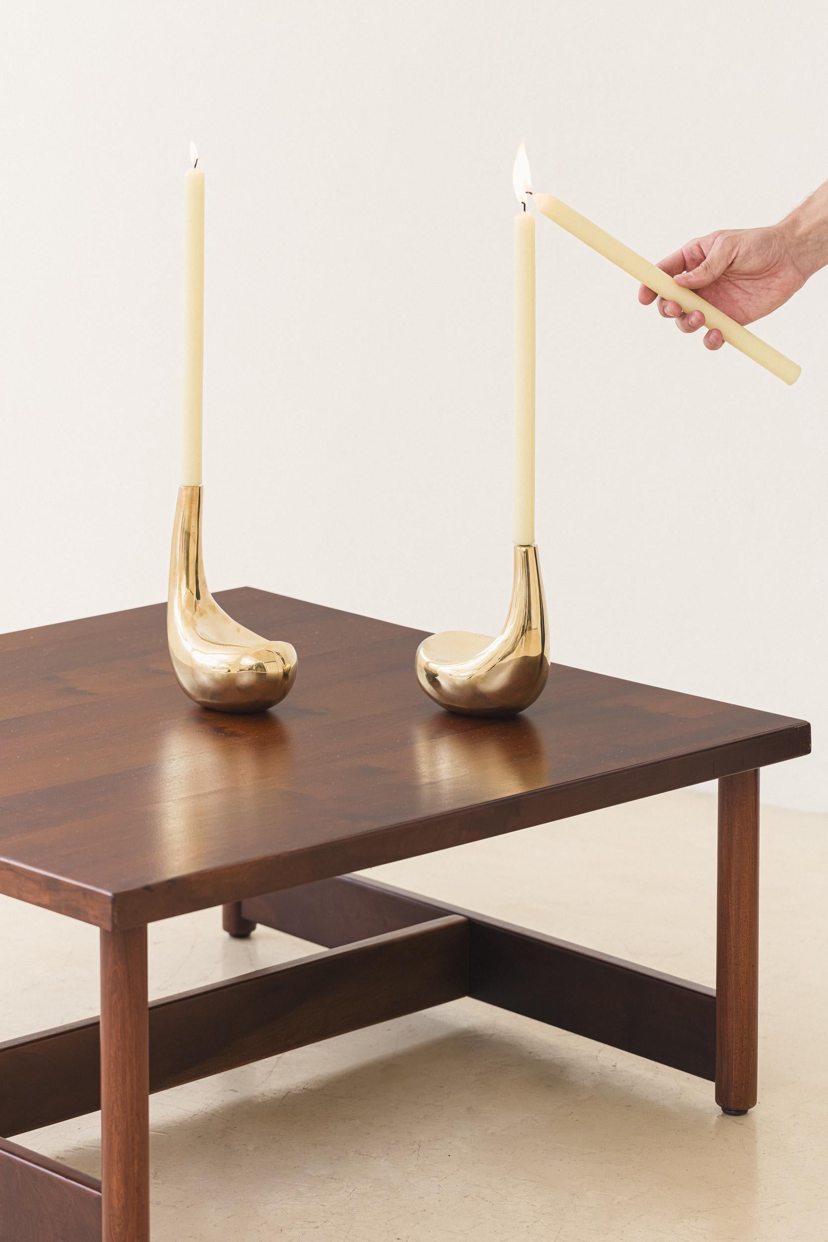 Candlestick by Lucas Recchia, Contemporary Brazilian Design In New Condition For Sale In New York, NY