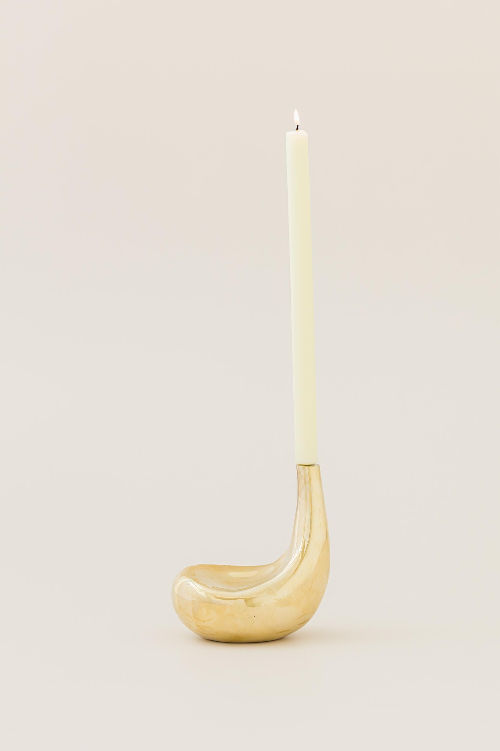 Cast Candlestick by Lucas Recchia, 2023 For Sale