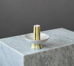 Candlestick by Stig Lindberg for Gustavsberg Studio, Sweden, 1950s