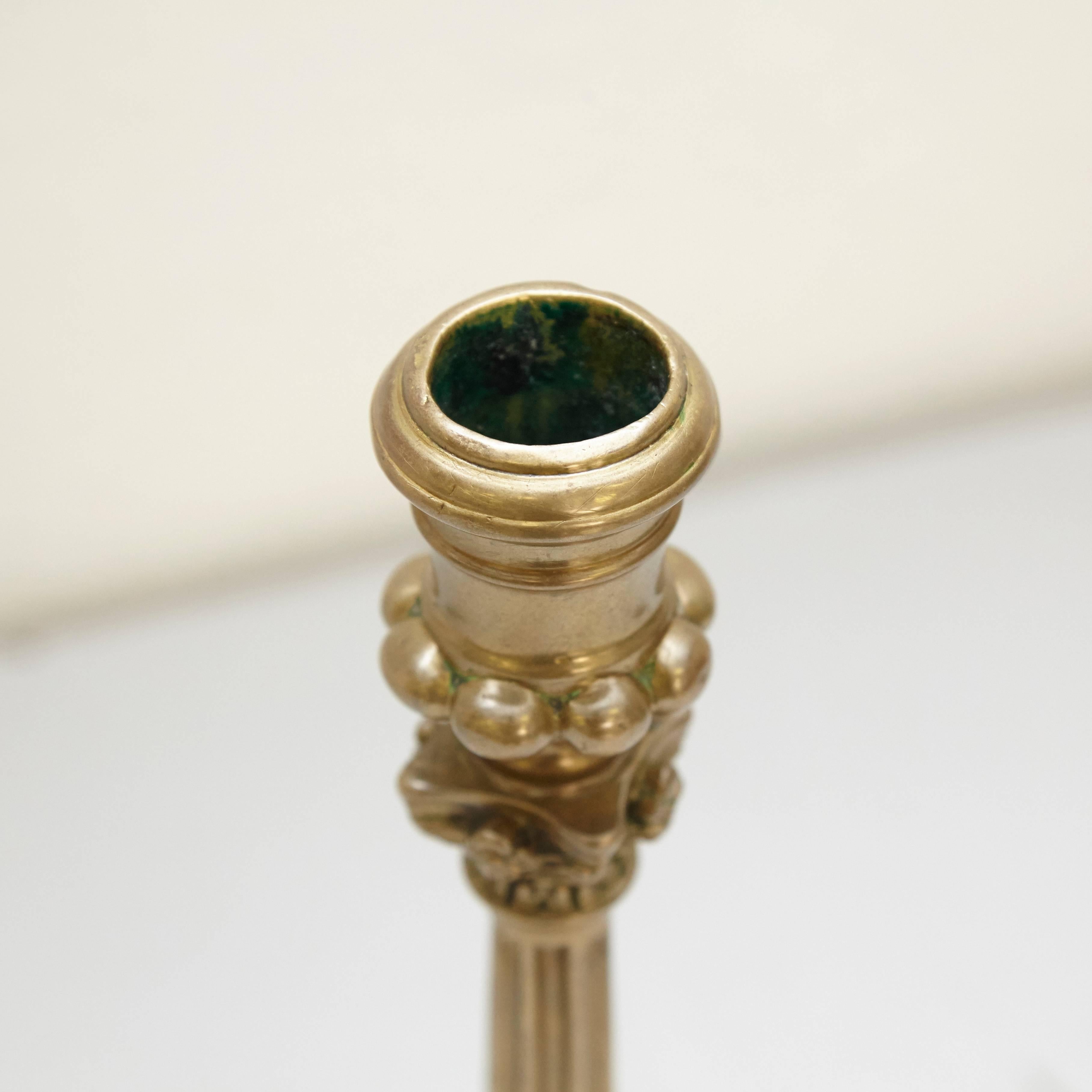 Candlestick, Henri II, circa 1590 In Good Condition In Barcelona, Barcelona