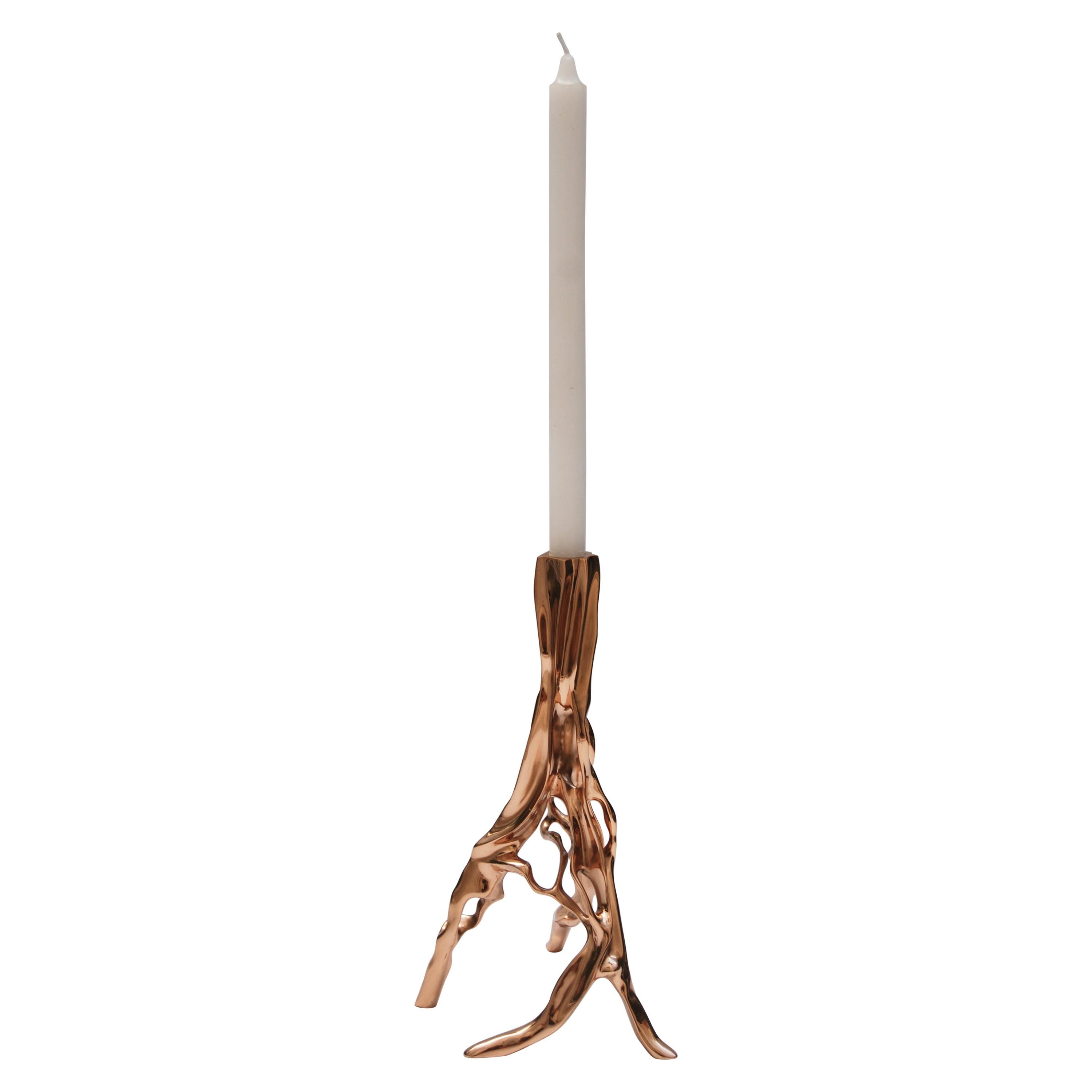 Candeliere in bronzo lucido di FAKASAKA Design