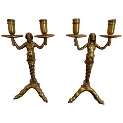 Candlesticks Adam & Eve