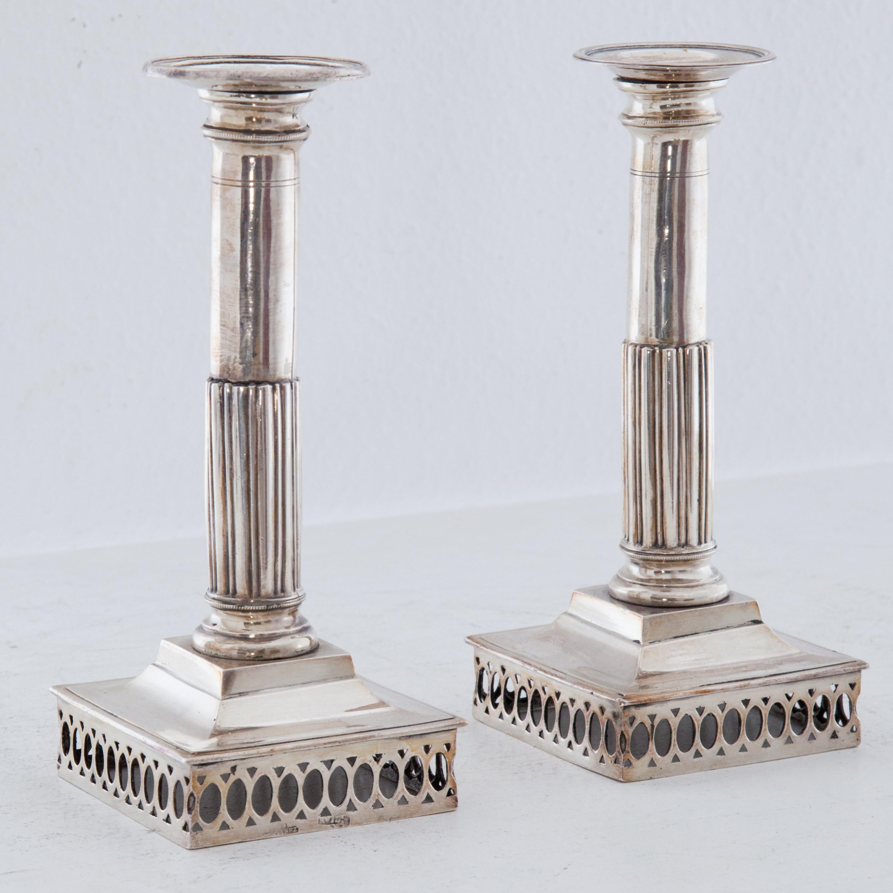 Candlesticks, Antonio Ruiz and Mateo Martinez, Cordoba, 1799-1800 1