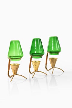 Candlesticks Attributed to Gunnar Ander Produced by Ystad Metall in Sweden