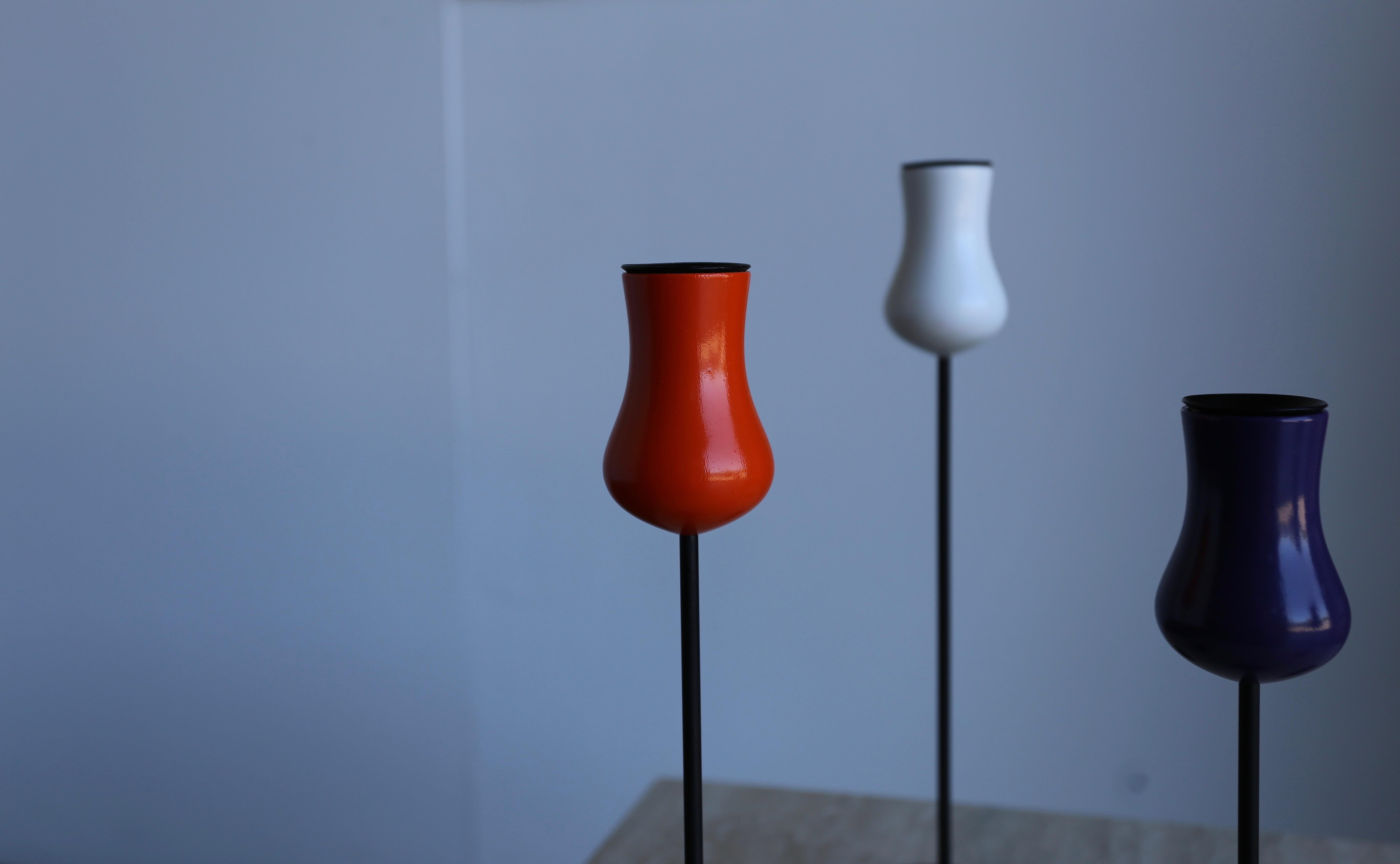 Candlesticks by Laurids Lonborg In Excellent Condition In San Juan Capistrano, CA