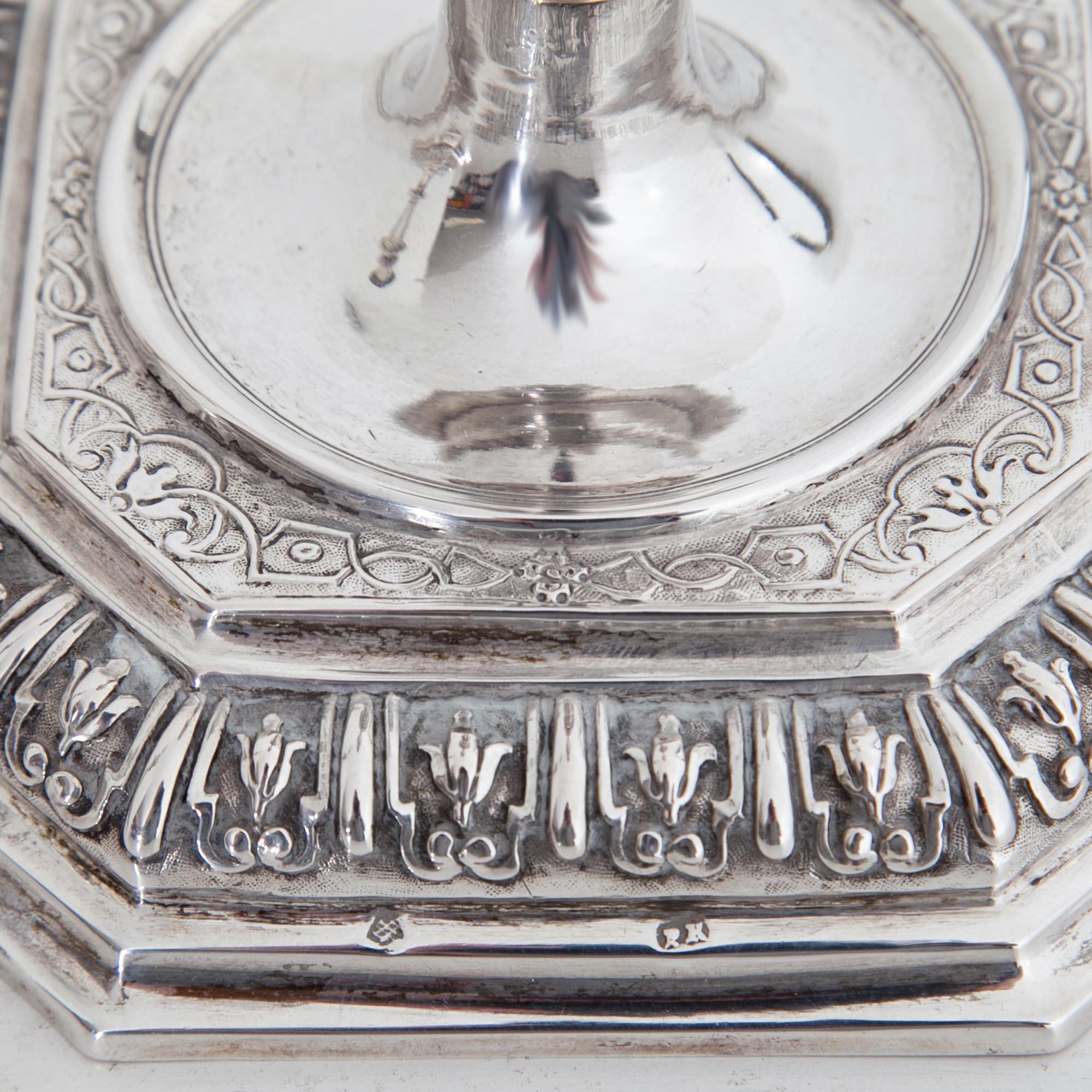 Candlesticks by Peter Kick, Augsburg, 1708-1710 2