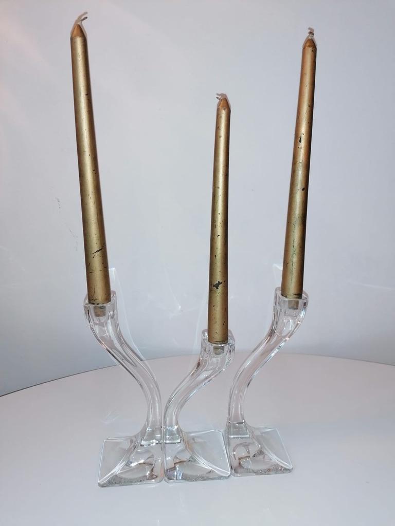 Candlesticks by Riedel Austria from the 1970s In Good Condition For Sale In Vienna, AT