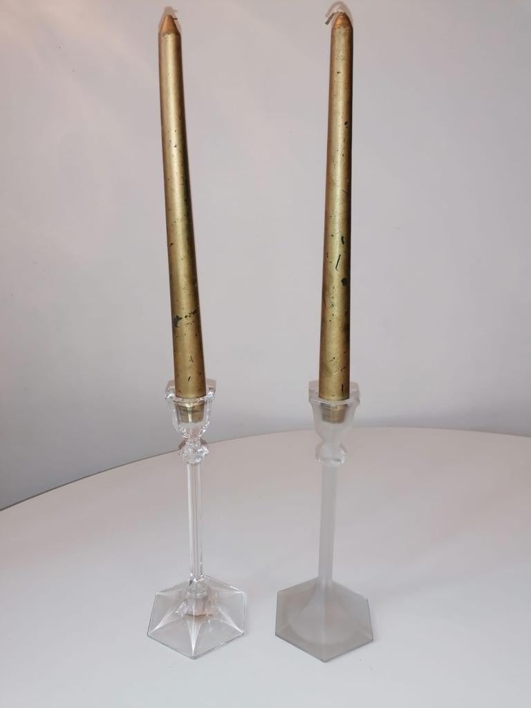 Late 20th Century Candlesticks by Riedel Austria from the 1970s For Sale