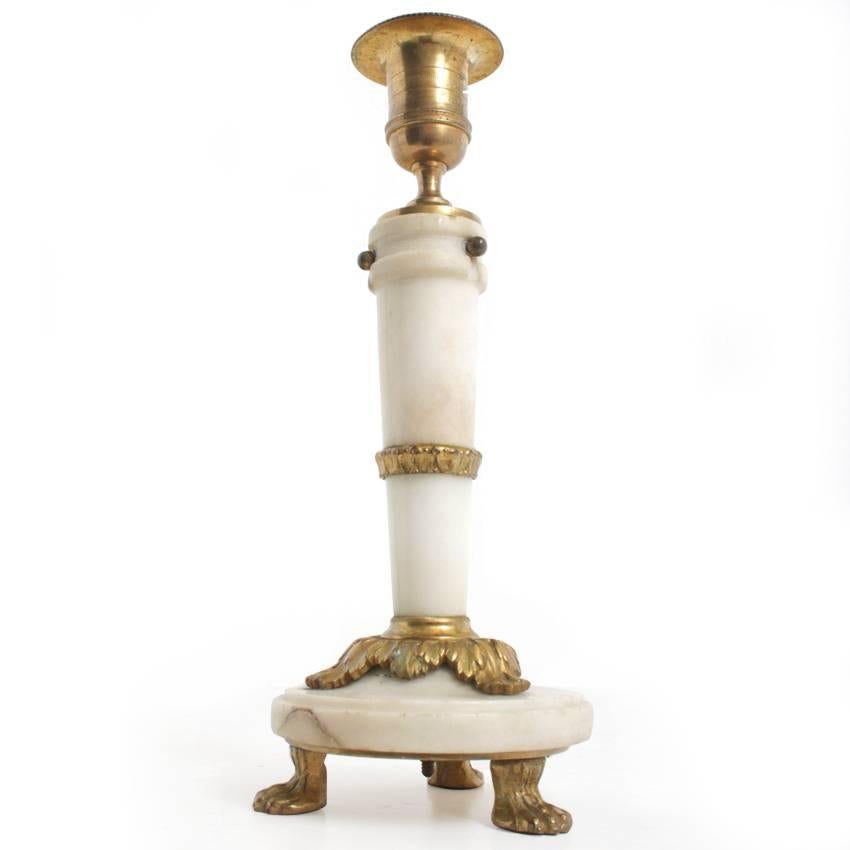 French Candlesticks France First Half of the 19th Century