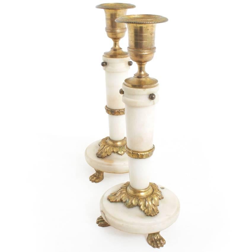 Candlesticks France First Half of the 19th Century (19. Jahrhundert)