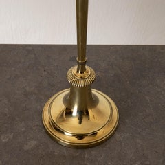 Candlesticks Gustavian Swedish 18th Century Brass, Sweden