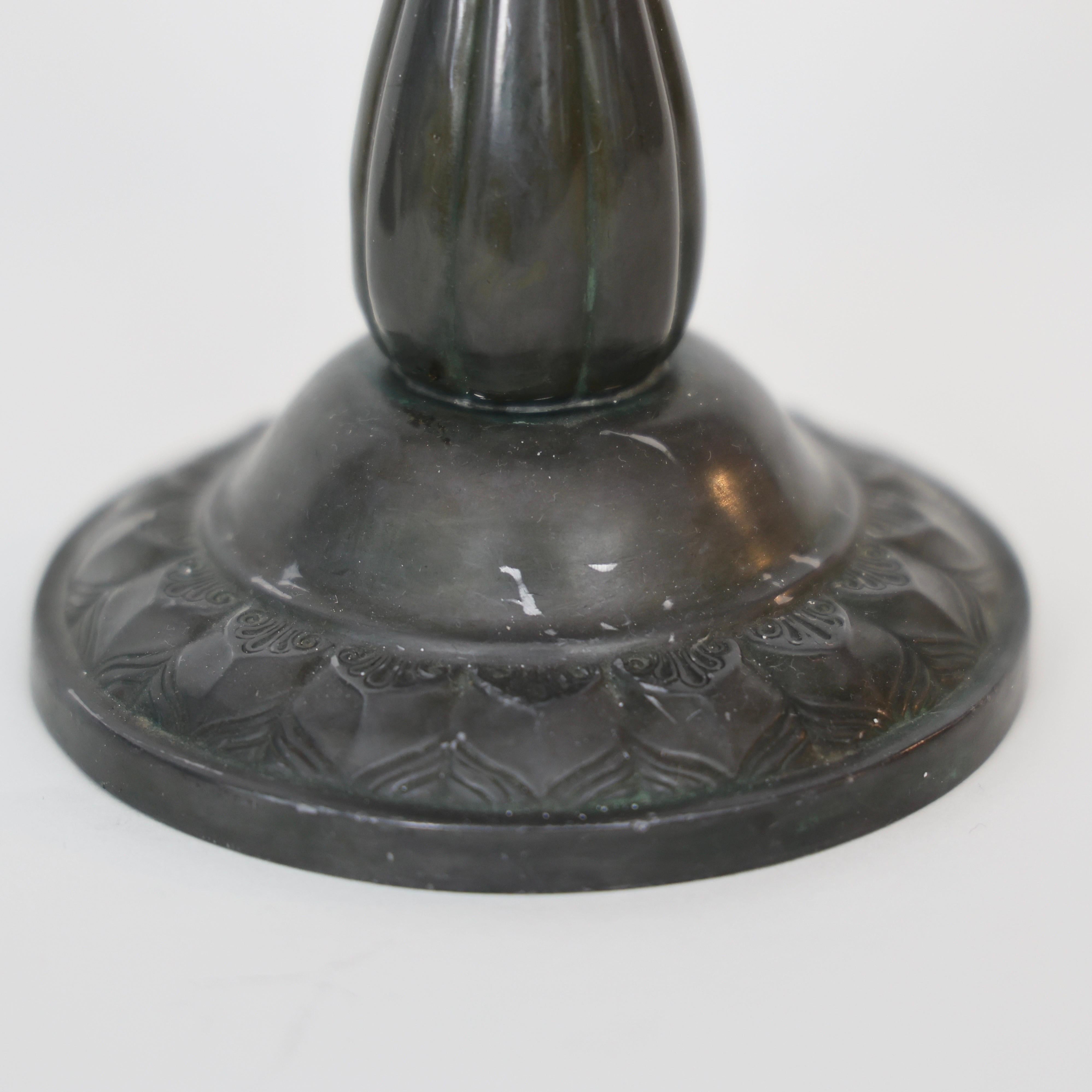 Candlesticks made by Just Andersen, 1920s, Denmark For Sale 2