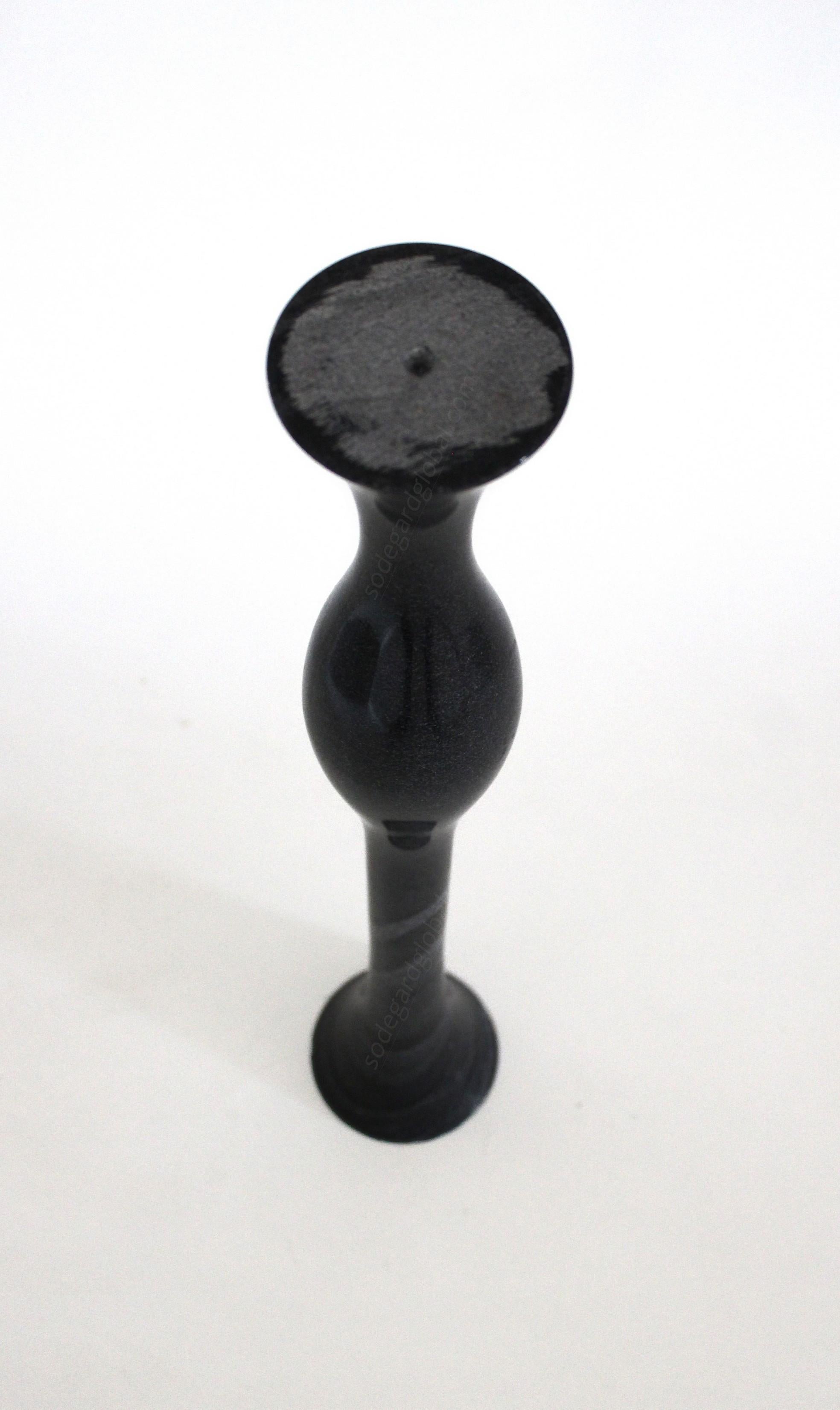 Candlesticks Ove in Marble Handcrafted in India By Paul Mathieu For Sale 6
