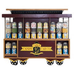 Candy cable car nr 38 dispenser, 2000 - automatic wheeled dispenser of cara